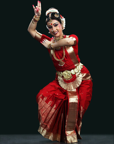Bharatanatyam dancer in eastern india